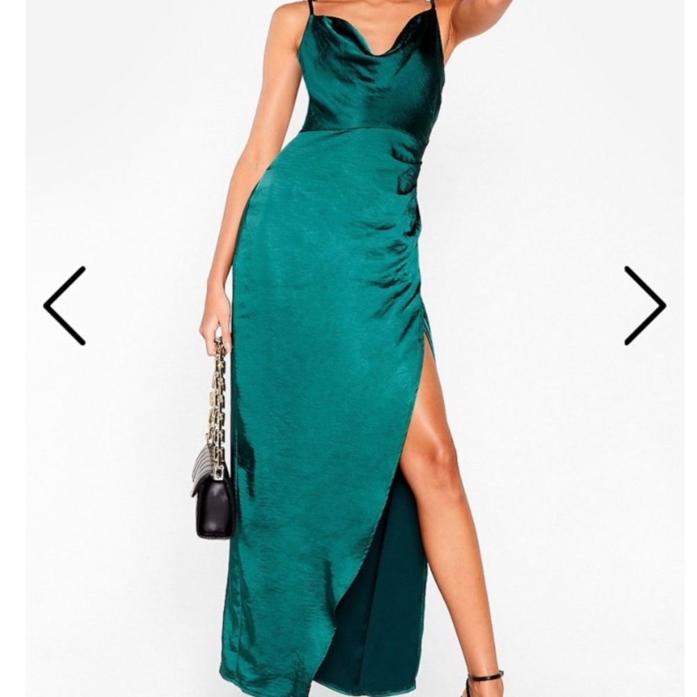 Screen Satin Dress